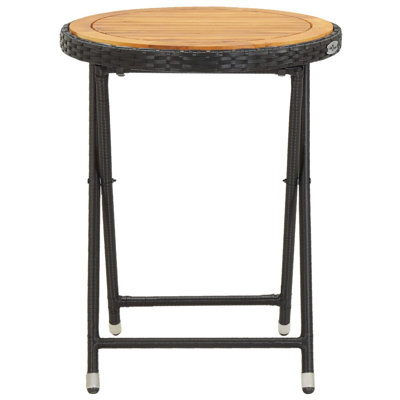 Zohaib Solid Wood Bistro Table