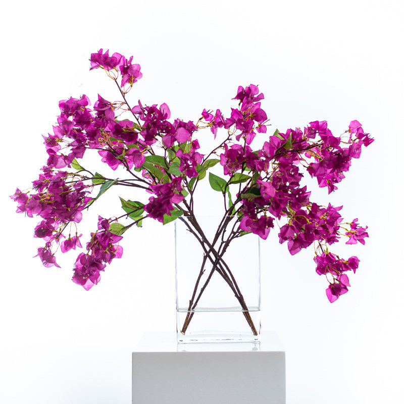 Bougainvillée Real Touch mélangé dans un vase