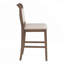 Ensemble de salle à manger extensible à abattants avec 2 chaises, idéal pour les petits espaces et les décors rustiques, durable et élégant