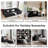 108" Modular Sofa Corduroy Fabric Modern L Shaped Sectional For Living Room-1473597406