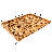 Artifacts Rattan Rectangular Flat Tray-938071562