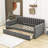 Upholstered Velvet Daybed-1673000705