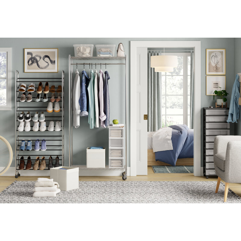 Wayfair Basics® 30 Pair Shoe Rack