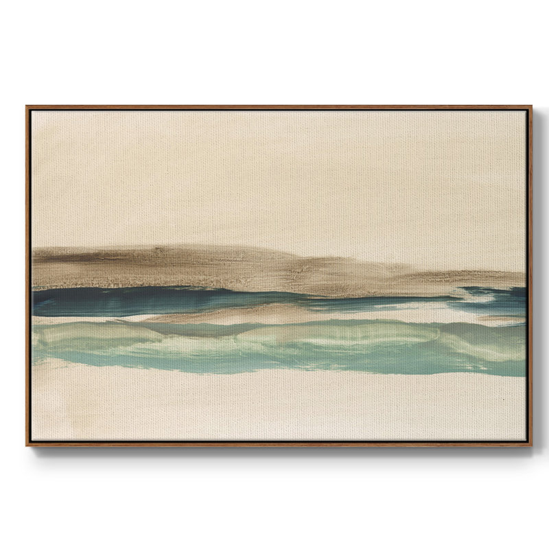 " Layered Horizon I ", Walnut, 27" H x 41" W x 2" D