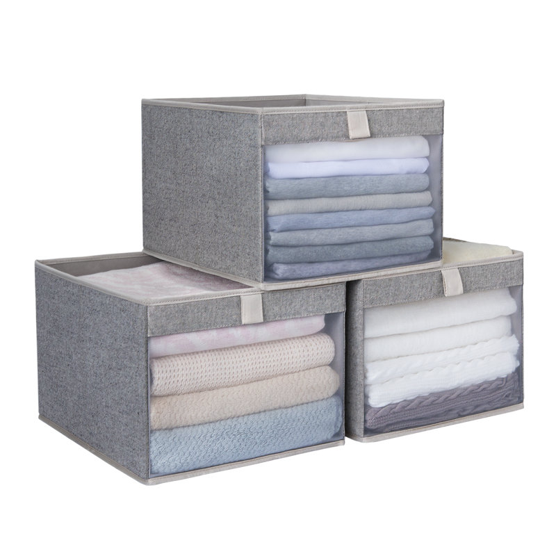 Boîte de rangement en tissu (sans couvercle), 33 pintes