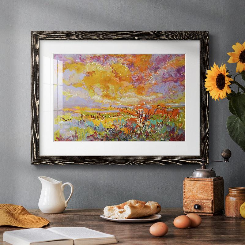 " Radiance Remembered ", 14" H x 20" W x 1.5" D, Black