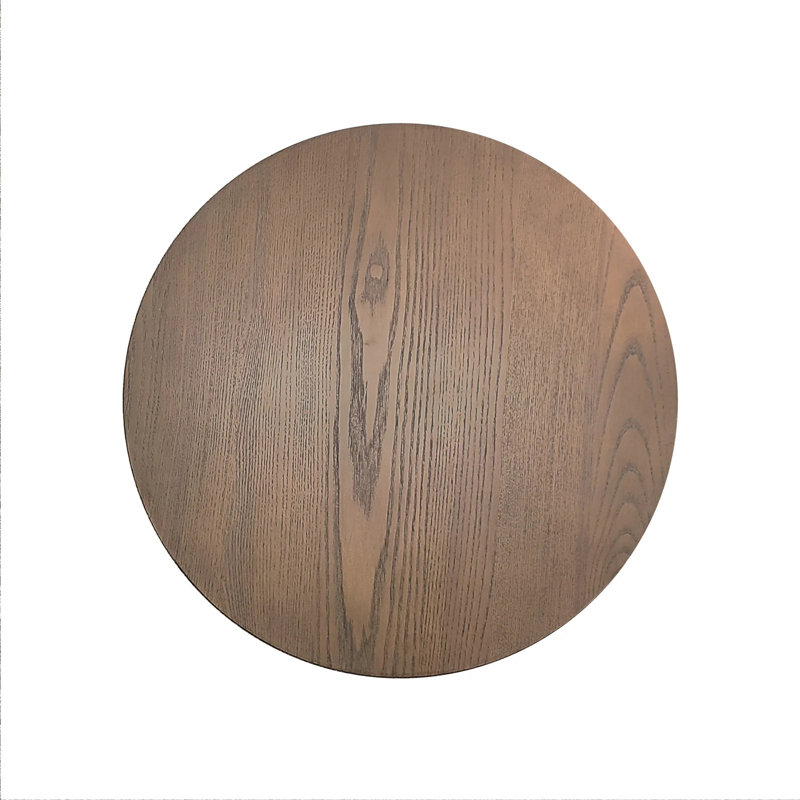 Claudya 21 Inches Round Turntable Lazy Susan, Wheat