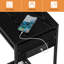 Printer Stand - Black with Power Strip