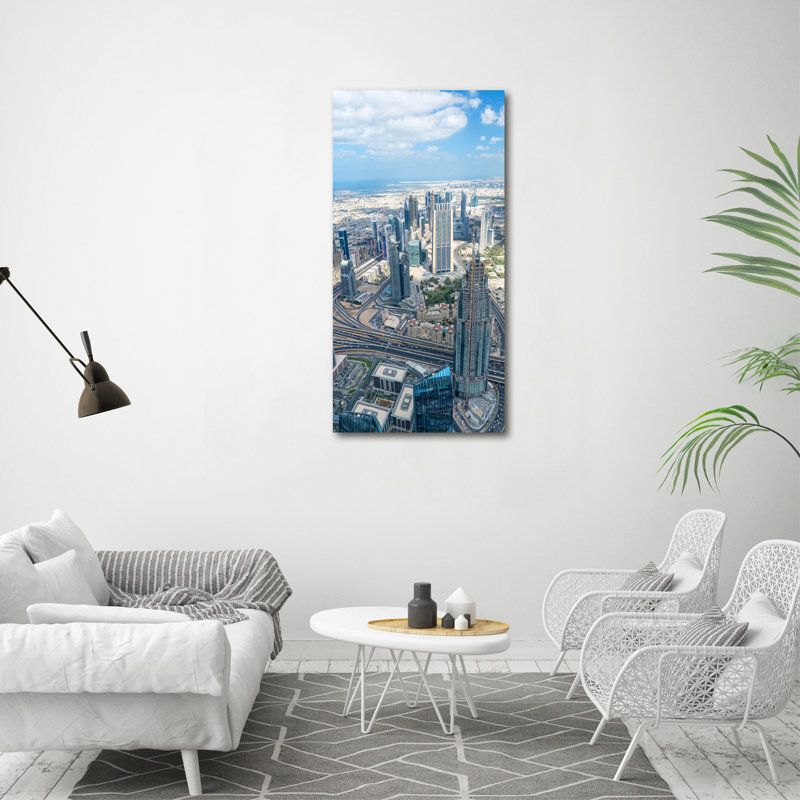 Skyscrapers - Wrapped Canvas Print