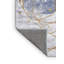 Tapis bleu lavable à la machine-314334737