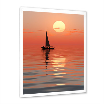 Coastal Sunset Serenity sur impression sur toile