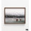 «Grazing» par Cynthia Alvarez, photo de cheval encadrée, reproduction de cheval sauvage, photo de ferme, reproduction de photo de prairie, art de ferme brumeux, art mural encadré