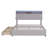Ingry Ulani Upholstered Platform Bed with Storage Headboard, LED, USB Charging and 2 Drawers-2037238633-2043145320