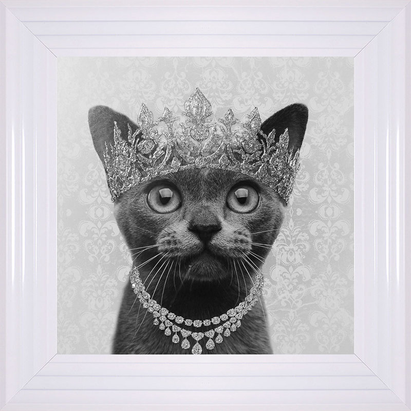 Single Picture Frame Print, 55cm H x 55cm W, White Framed