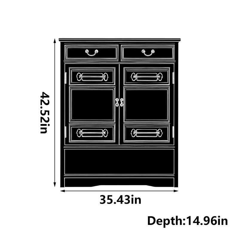 Armoire à chaussures de rangement classique
