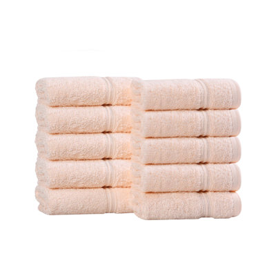 Oleg Heritage Egyptian Cotton Soft Absorbent Luxury Washcloth Towel
