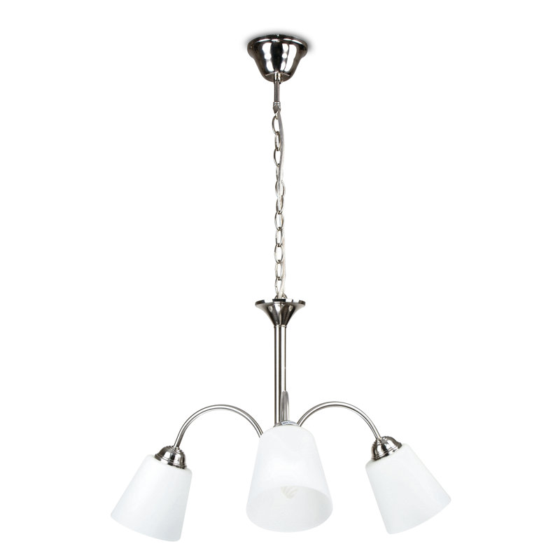 Helena 3 - Light Shaded Chandelier, Copper