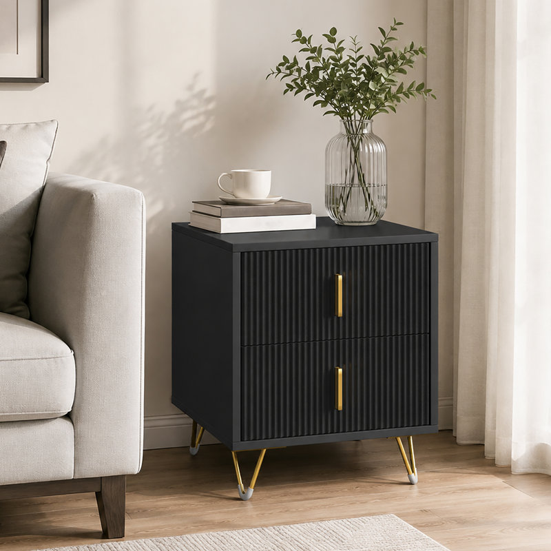 40 cm W Bedside Table