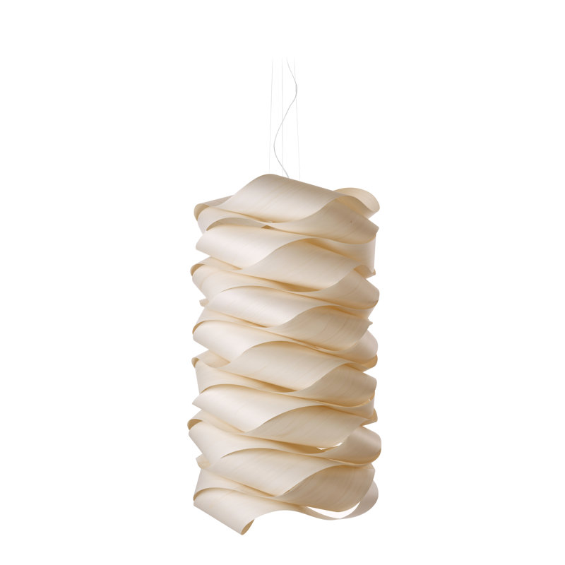 Link 6 - Light Pendant, 49.2" H x 27.1" W x 27.1" D, E26 Base, Ivory White
