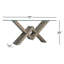 Affinity 70'' W Glass Console Table