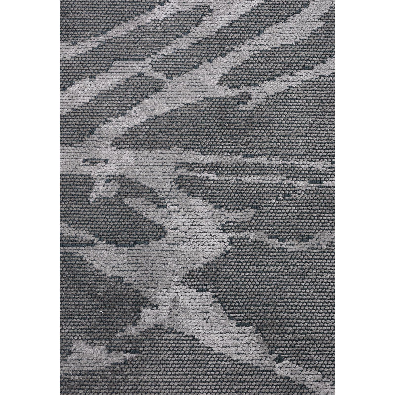 Contemporary Abstract Random Lines Area Rug, Rectangle 9' x 12'