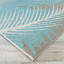 Tapis de couloir d'extérieur bleu turquoise Waddington-1253182620