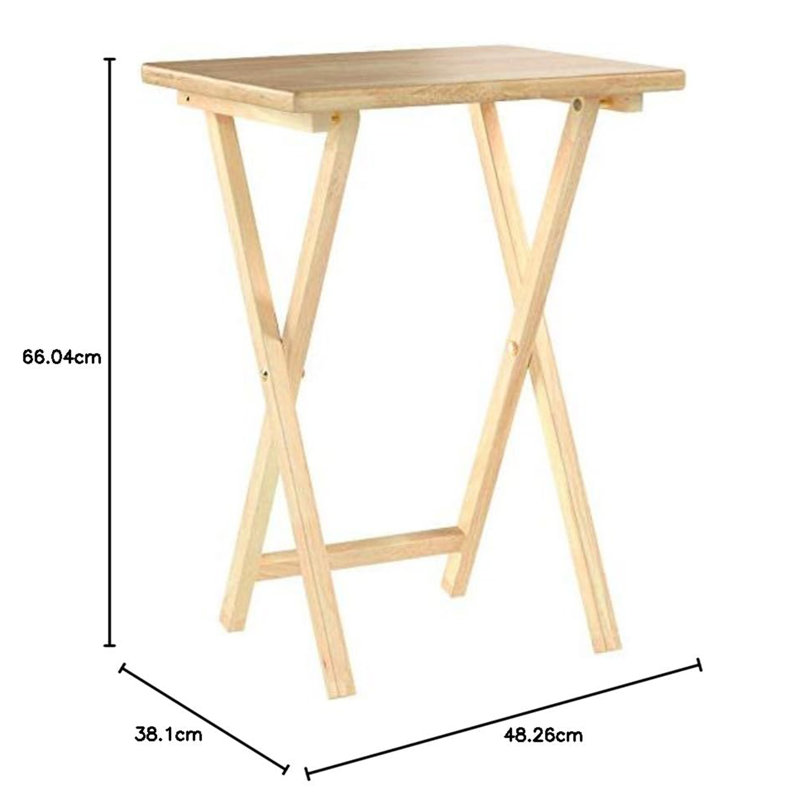 Table-repas pliable Classic Classic, Naturel