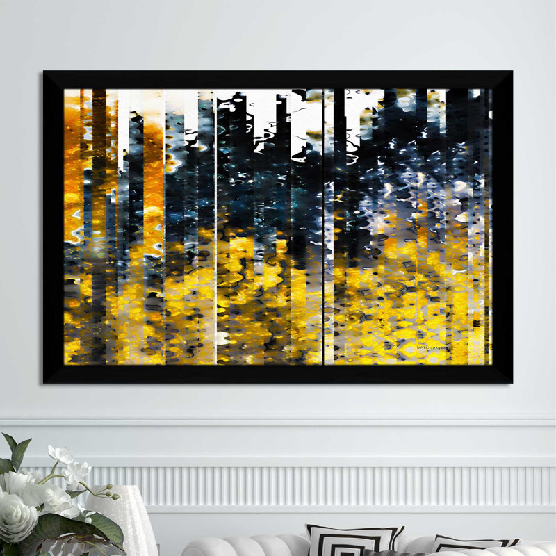 «Tested By Fire, 1 Peter 1: 7» par Mark Lawrence, impression, Cadre noir, H 25,5 po x l 37,5 po x P 1 po
