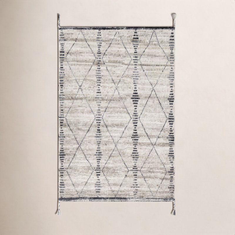 Moroccan Area Rug, Rectangle 10' x 14'