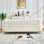 Canapé surdimensionné en chenille surdimensionné 3 + 3 places avec pieds en métal doré pour une vie confortable-1482441030-1482441033