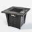 Outdoor Propane Fire Pit Table With Glass Beads,Glass Wind Guard