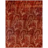 Overdyed One-of-a-Kind 8' 3" X 10' 4" Hand Knotted Area Rug