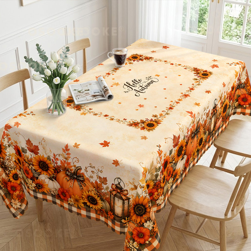 Nappe Hello Autumn, Rond - 60 po