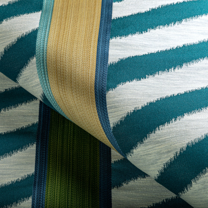 Majorelle Mnemba Woven Fabric, Teal