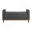 Banc de rangement rembourré Mid-Century-795059830