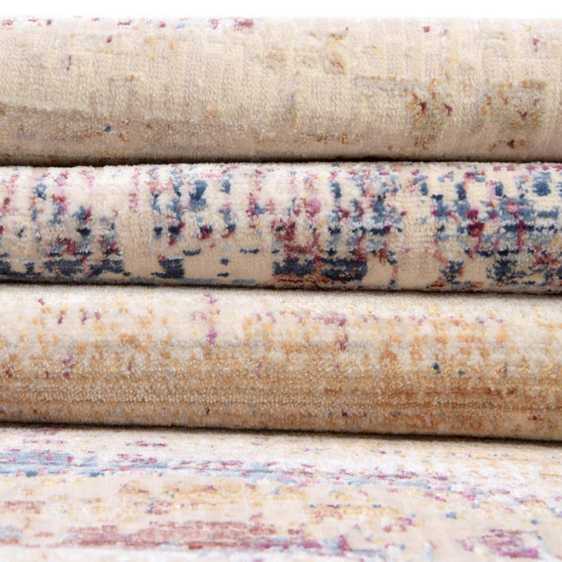 Ainars Abstract Indoor Rug, Runner 2' x 8'