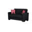 Canapé-lit à accoudoirs carrés 63 po Tansu-960747100
