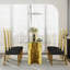 Ensemble de 4 chaises de salle à manger Luxury