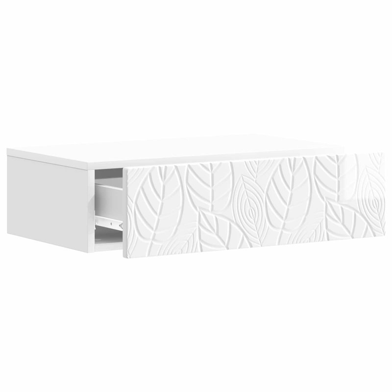 End Table, High Gloss White