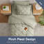 Ensemble d'édredon plissé avec draps Bed-in-a-Bag-103134072-103134060