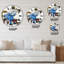 Horloge murale moderne surdimensionnée Robot-73197149