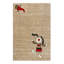 Rainbow Rabbit Hand Woven Area Rug-11910607