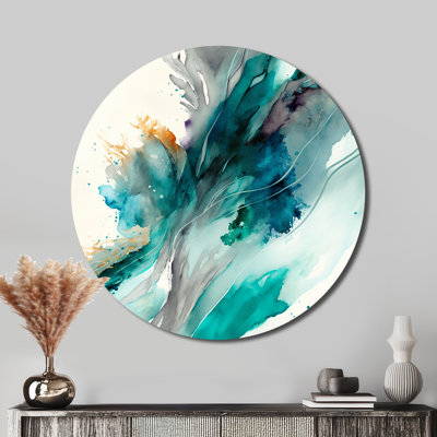 Claudene - Abstract Round Metal Art