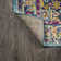 Eugena Geometric Medallion Blue/Multi Rug