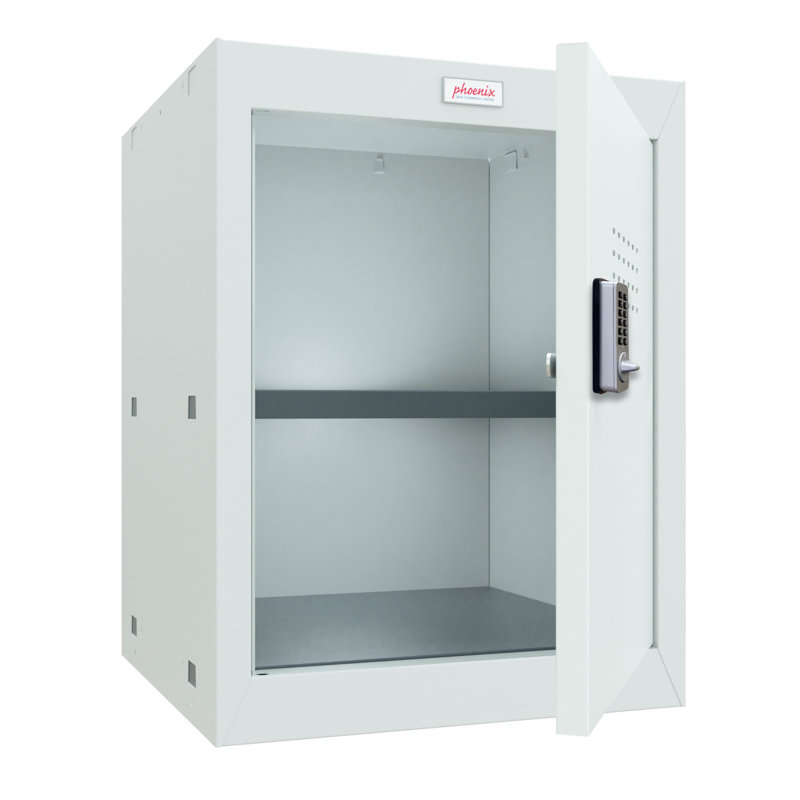 Metal 1 - Tier 40cm with Electronic, Light Grey