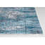 Tapis de couloir bleu abstrait gris-1412558684