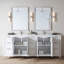 Meuble-lavabo double 72 po avec plateau Cardine-649294894
