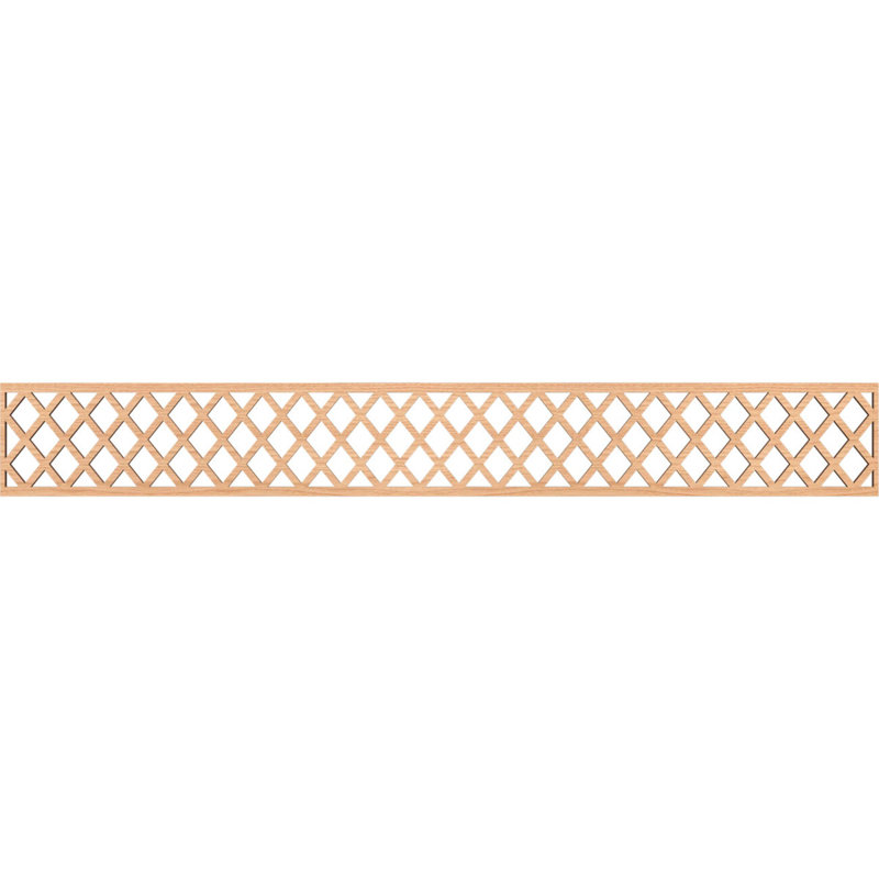 Moulure Manchester Fruster, H 6 po x l 46,5 po x P 0,25 po, Noyer blanc