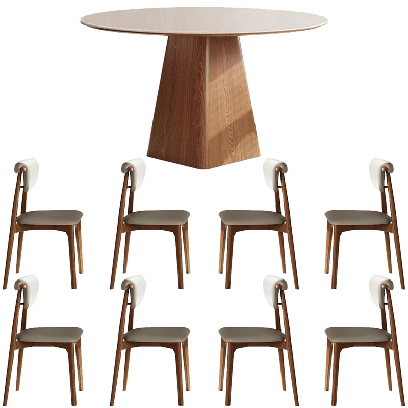 Table de salle à manger en bois massif