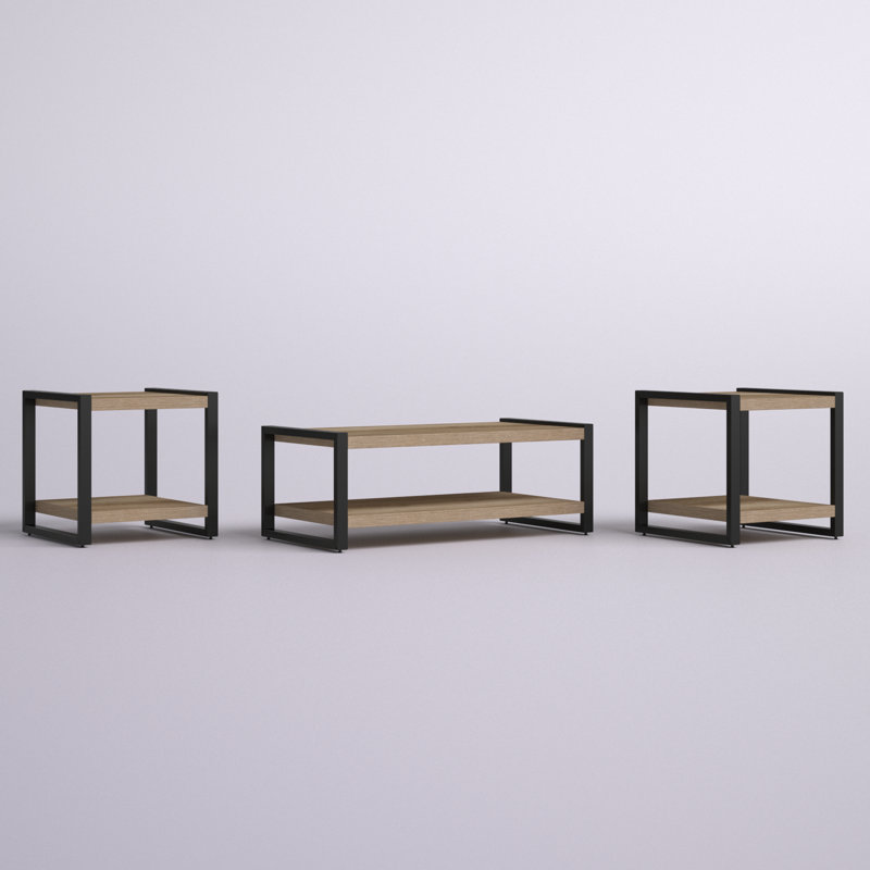 Karlin 3 - Piece Living Room Table Set